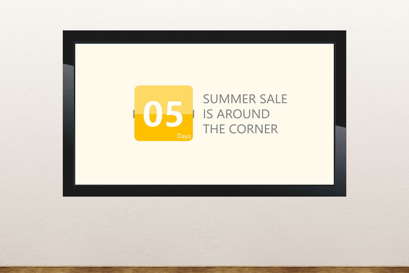 Free PowerPoint template about the summer season