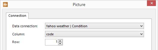 prepare what weather icon to display based on weather code