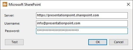 sharepoint connection properties