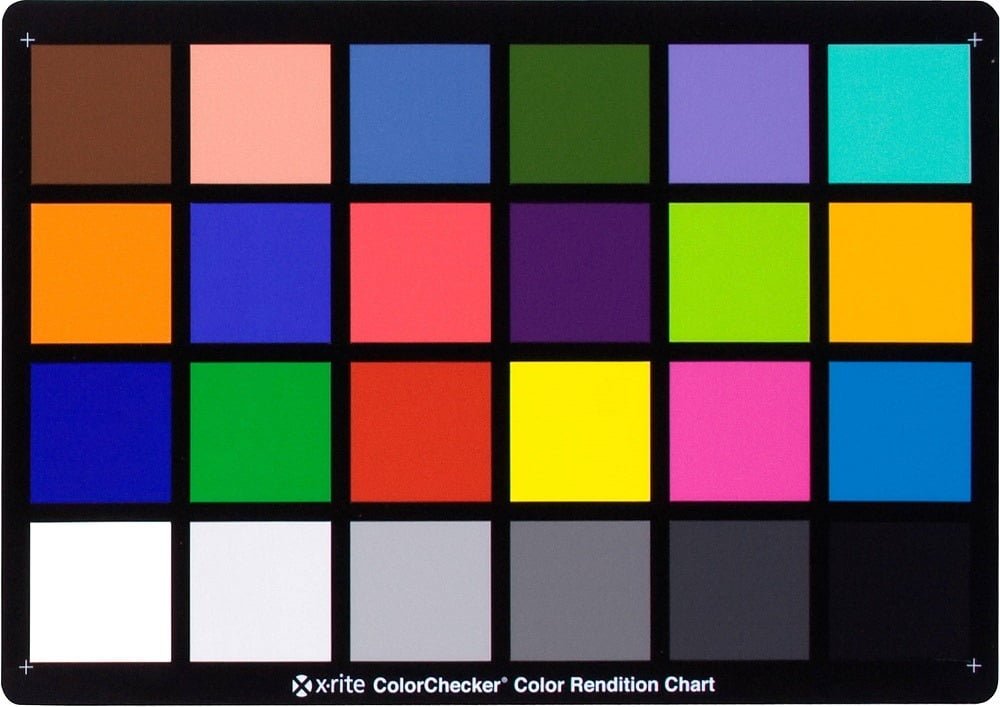 color checker card