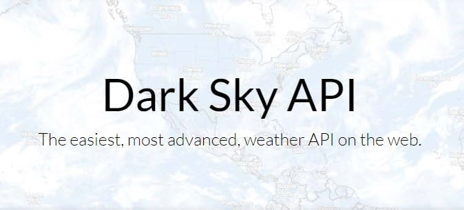 Dark Sky Weather API Will Retire