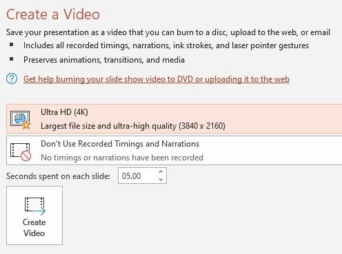 FAQ: Should I Export Presentation to 4K Video?