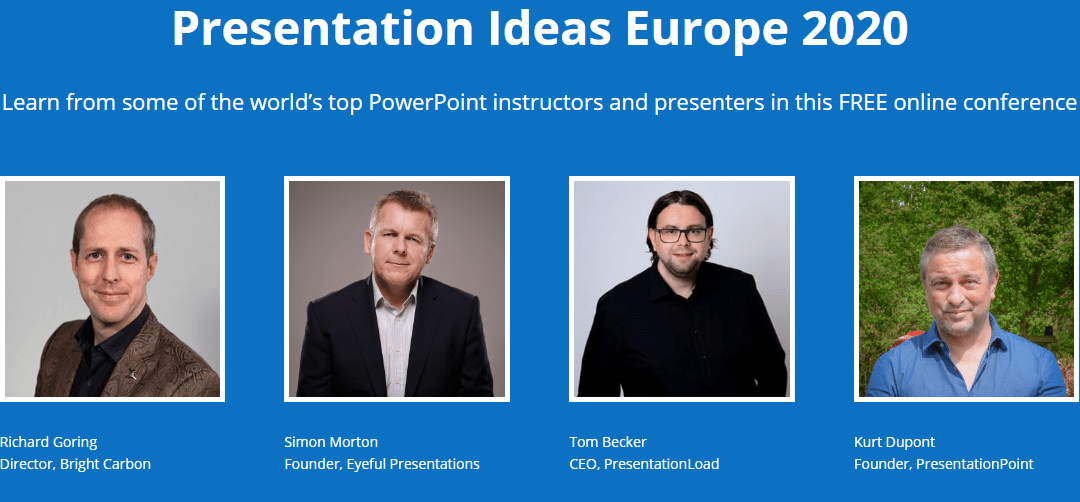 Presentation Ideas Europe Online Conference May 28