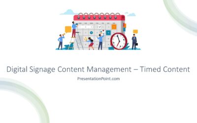 Digital Signage Content Management – Timed Content
