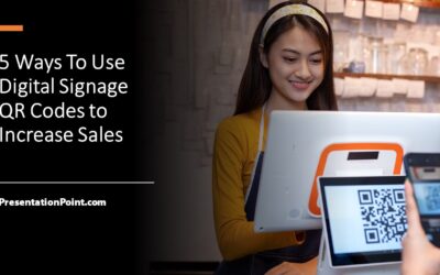 5 Ways To Use Digital Signage QR Codes to Increase Sales