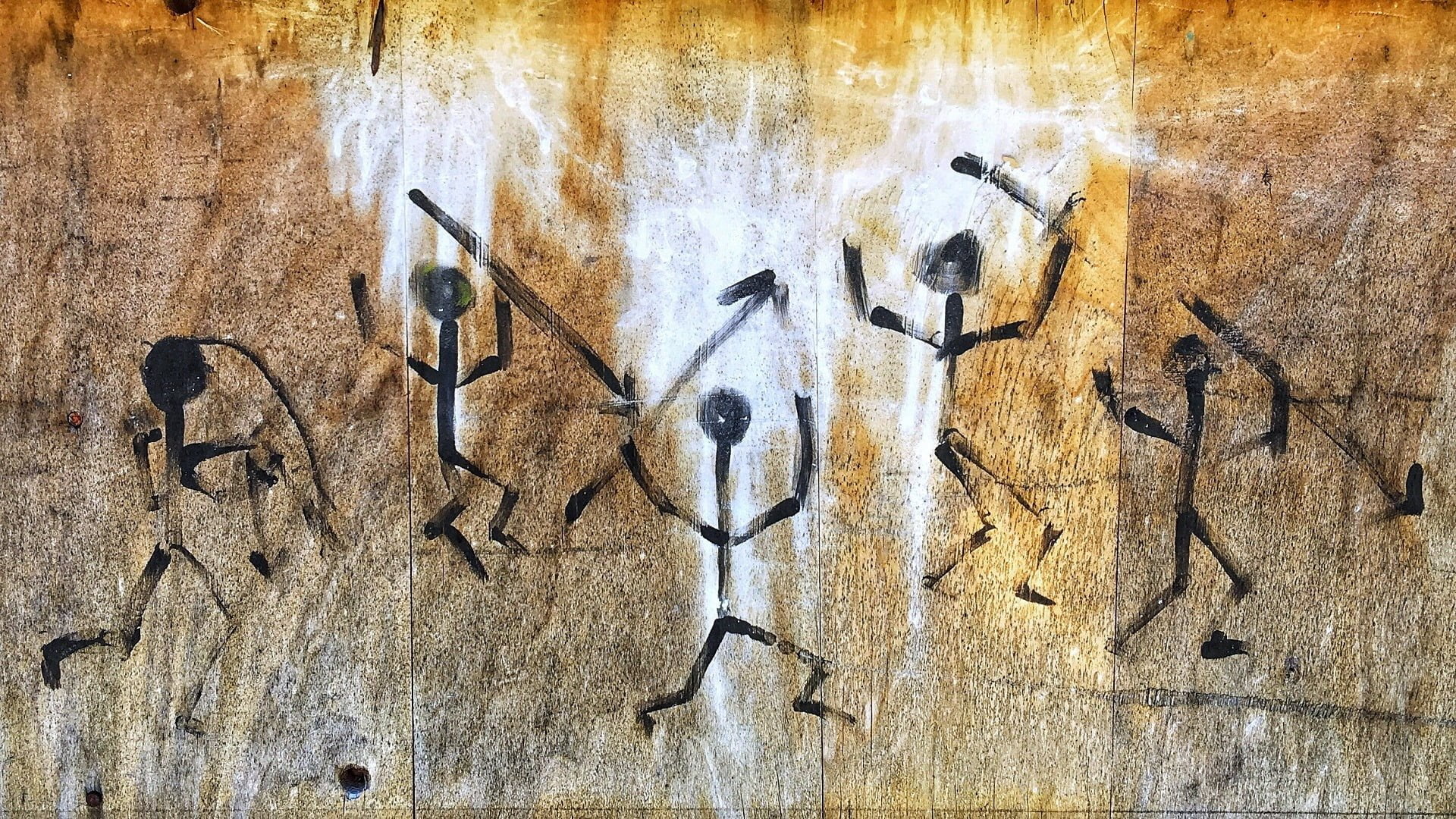 Example of cave painting in the evolution of public signage