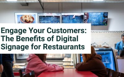 The Benefits of Restaurant Digital Signage
